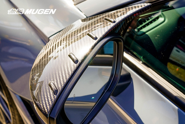 Mugen Group B Carbon Fiber Door Mirror Cover Set - 11th Gen / FL1